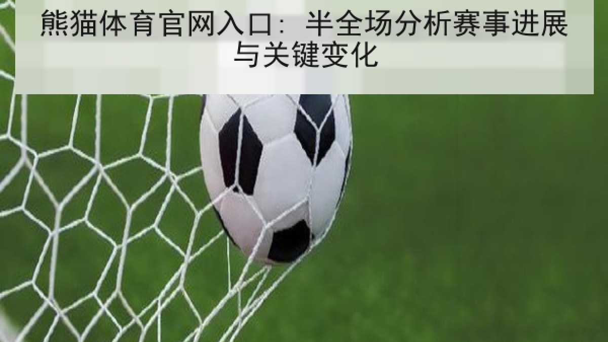 熊猫体育官网入口: 半全场分析赛事进展与关键变化
